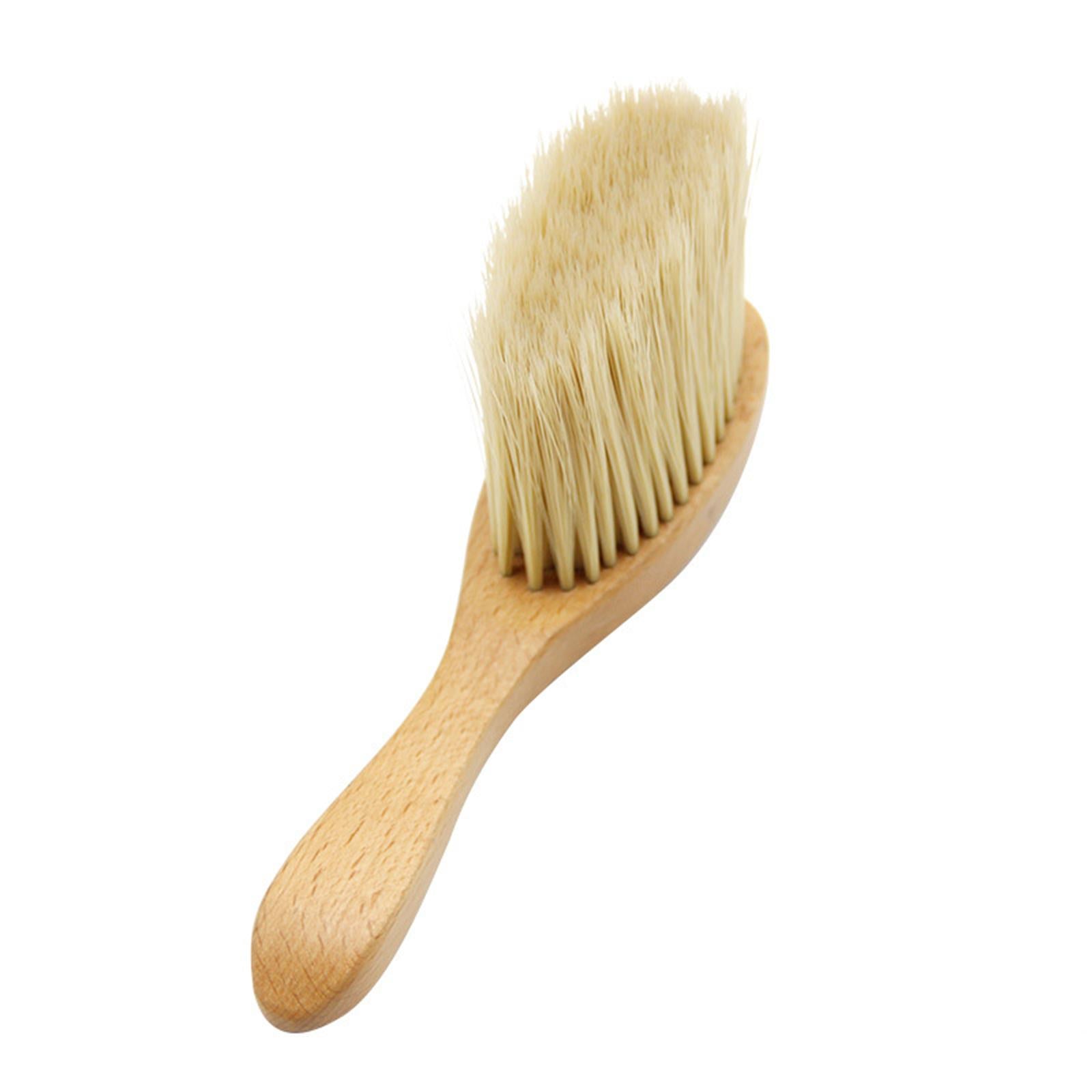 Natural Soft Hair Brush Barber Hairdressing Haircutting Hairdressing Tool