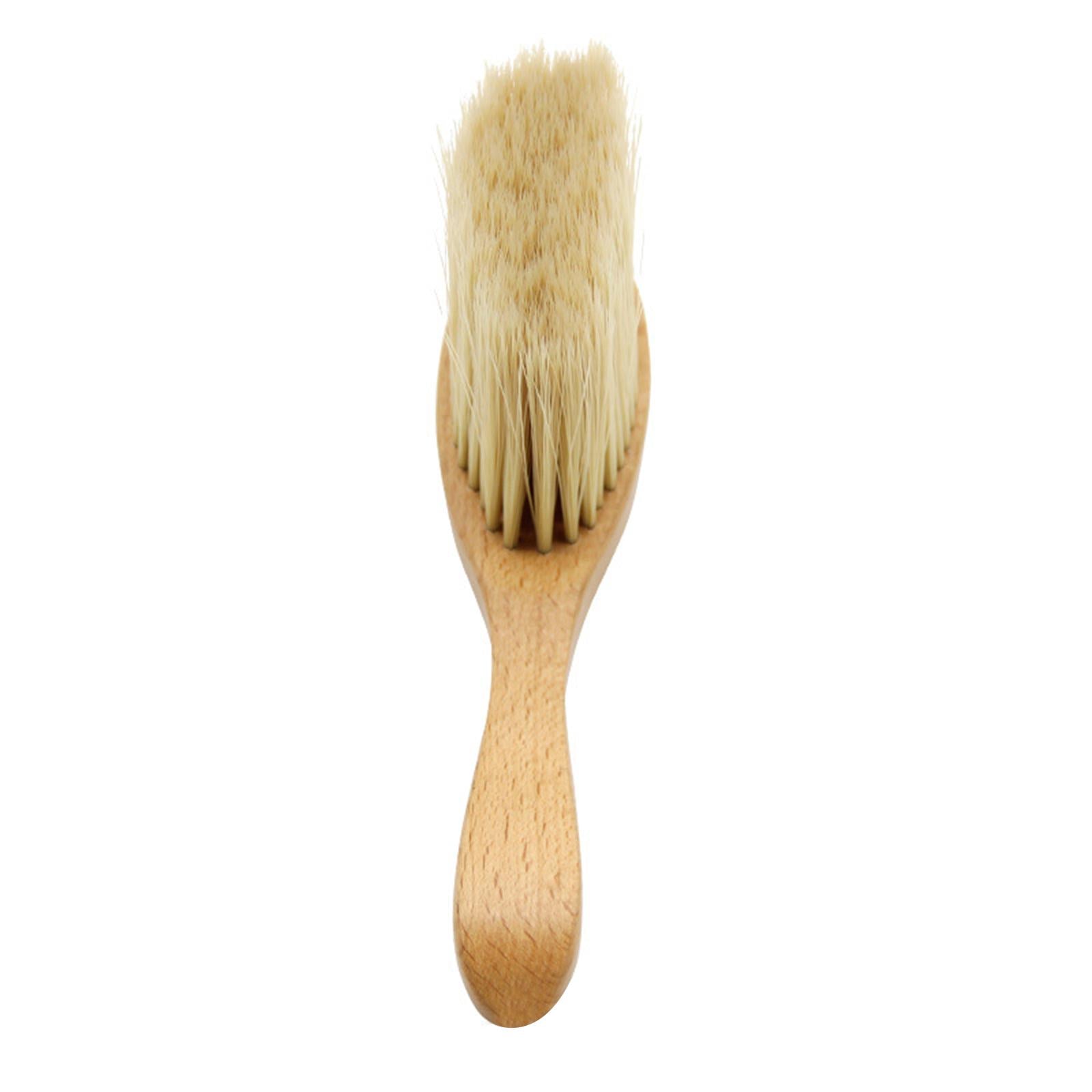 Natural Soft Hair Brush Barber Hairdressing Haircutting Hairdressing Tool