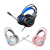 Wired Stereo Bass Surround Gaming Headset Headphone for PC White