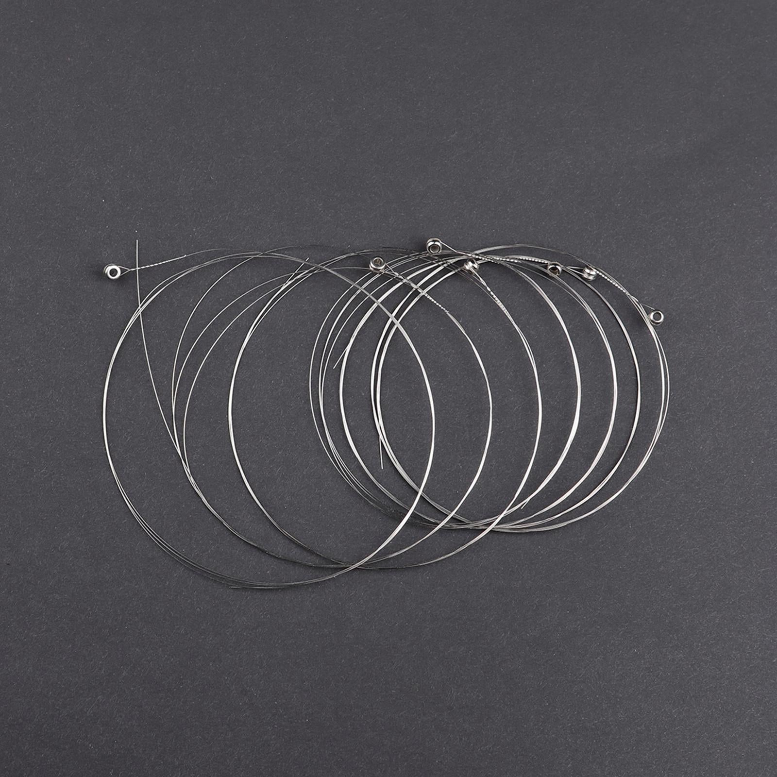 100 Pieces Electric Guitar Nickle Steel Strings Luthier Accessories Parts