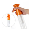 250ml Hair Spray Bottle Mist Water Sprayer Hairdressing Salon Beauty Tools Orange