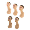 Mannequin Head African American Cosmetology Hair Head Brown straight