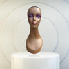 Mannequin Head African American Cosmetology Hair Head Black straight seam