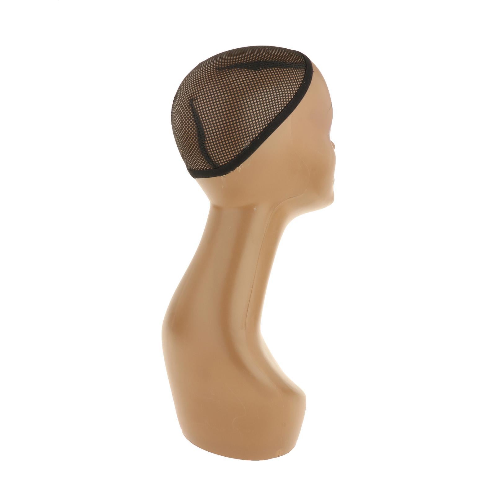 Mannequin Head African American Cosmetology Hair Head Black straight seam