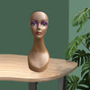 Mannequin Head African American Cosmetology Hair Head Black straight seam