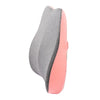 Memory Foam Lumbar Back Support Cushion Pillow for Office Chair Pink