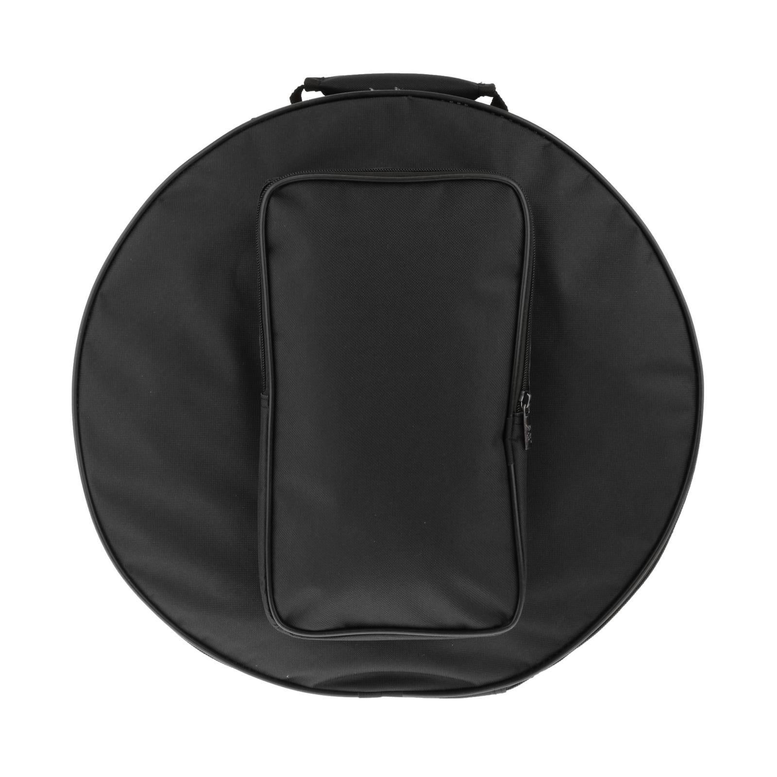 Snare Drum Bag Case Storage Bag with Shoulder Strap Outside Pockets