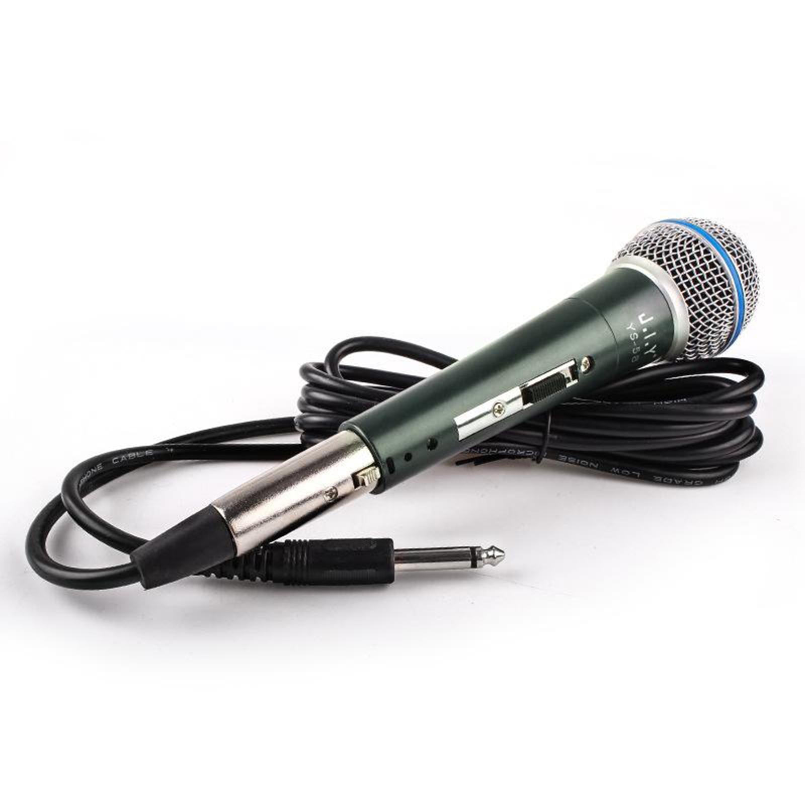 Karaoke Microphone Sound Singing Hand Held Cardioid Mic for Wedding Party