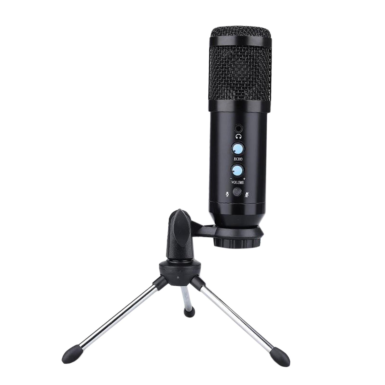 USB Condenser Microphone Studio Recording for Gaming Streaming & Podcasting