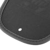 Motorcycle PU Leather Fender Bib Cover Pad for Harley Cross Black