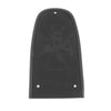 Motorcycle PU Leather Fender Bib Cover Pad for Harley Cross Black