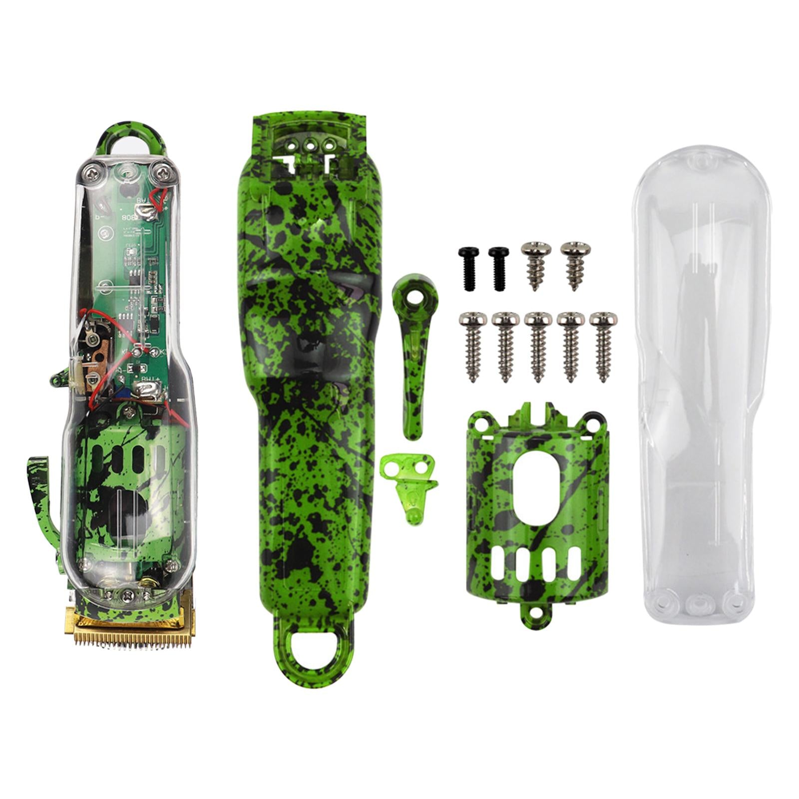 Camouflage DIY Full Housing Combo Hair Clipper for Wahl 8148 8591 Green