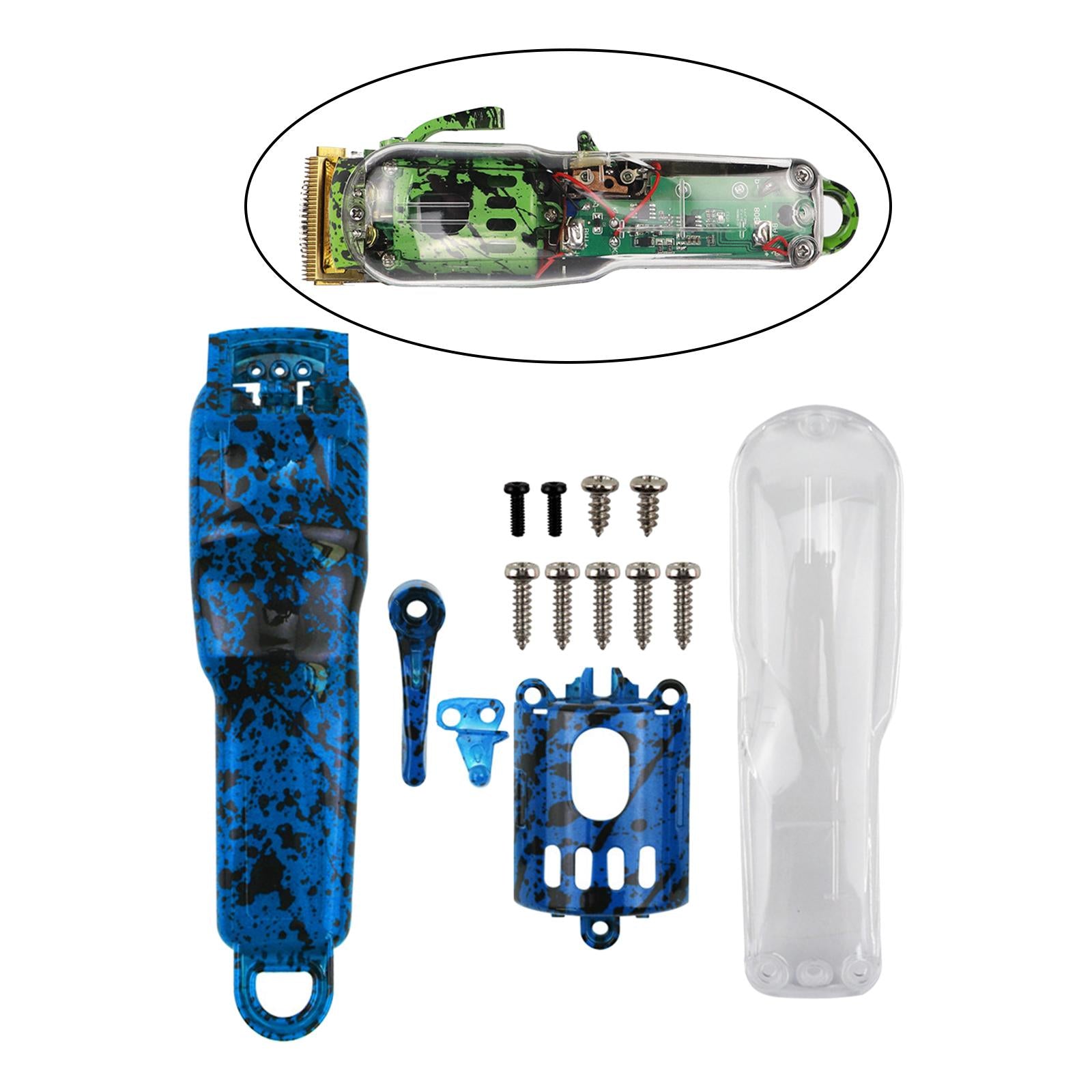 Camouflage DIY Full Housing Combo Hair Clipper for Wahl 8148 8591 Blue