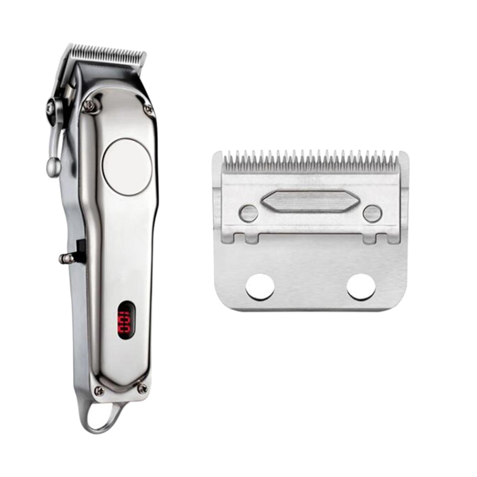 Stainless Steel Hair Clipper Blade Replacement 2-Hole for Men Cordless