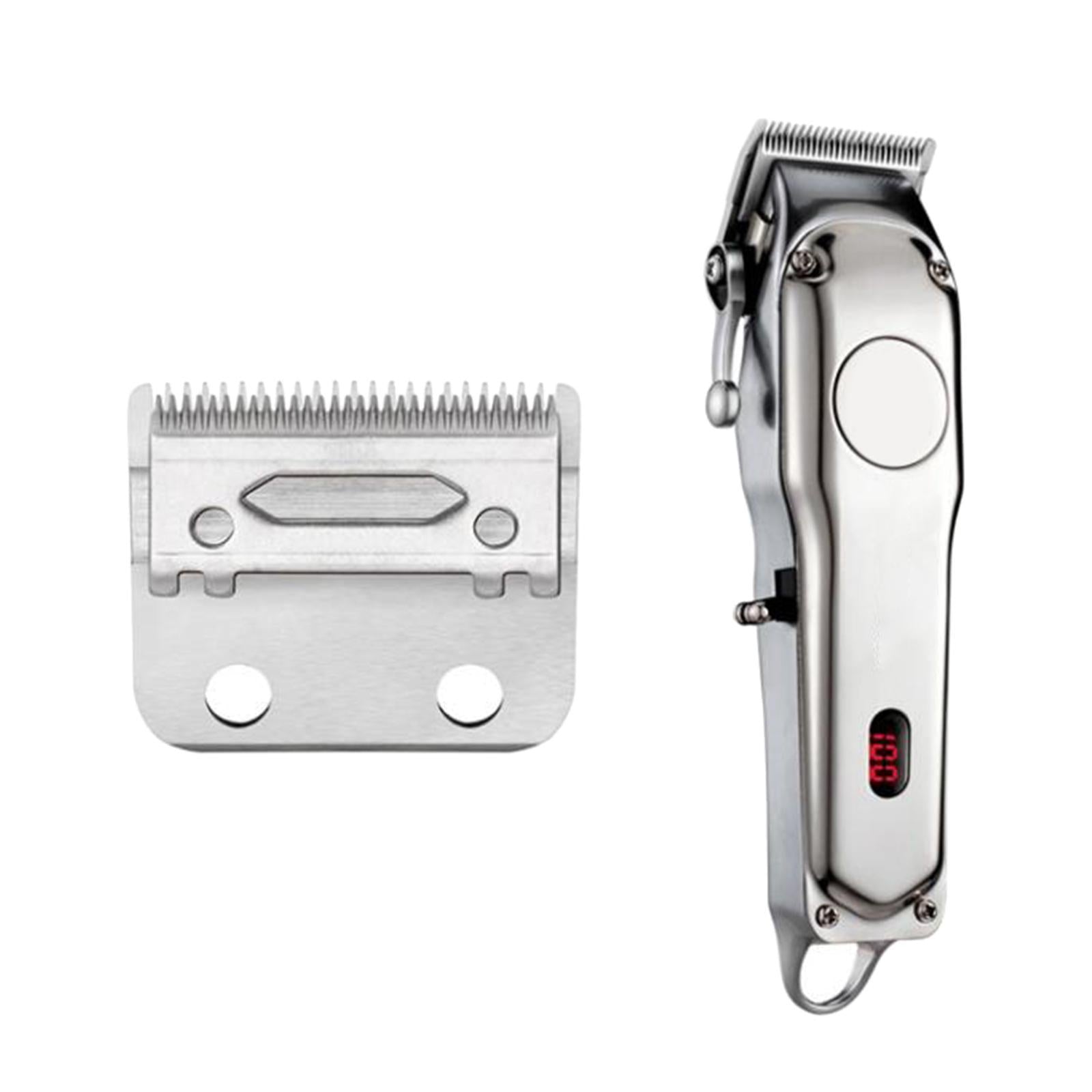 Stainless Steel Hair Clipper Blade Replacement 2-Hole for Men Cordless