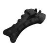 Lumber Massage Pillow Back Stretcher Pain Relief for Herniated Disc Black