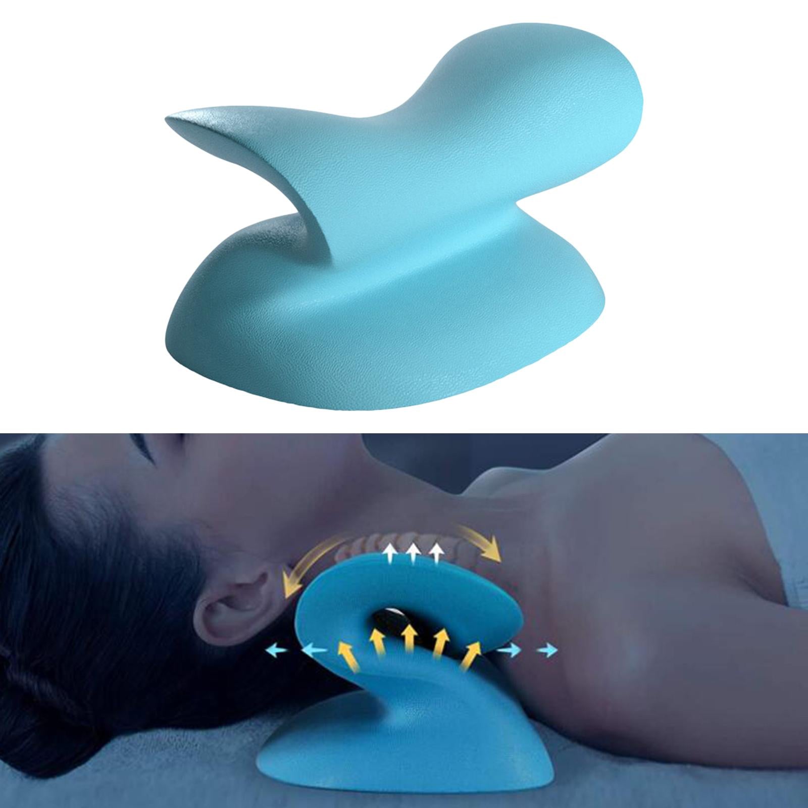 Neck Stretcher Pillow Cushion Neck Shoulder Relax Cervical Traction Device