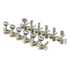 Guitar Tuning Pegs Chrome Plated 6L 6R String Tuner Button Guitar Accessory