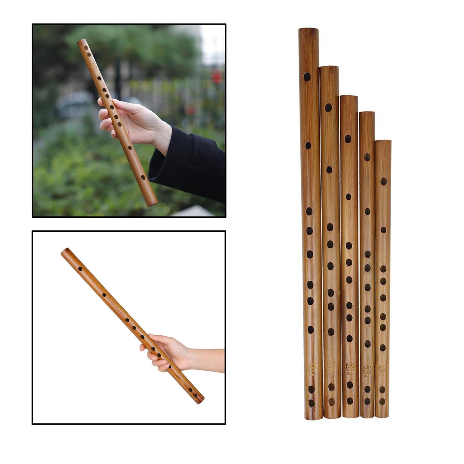 Traditional Wooden Flute Great Sound Woodwind Musical Instrument Gift Key C