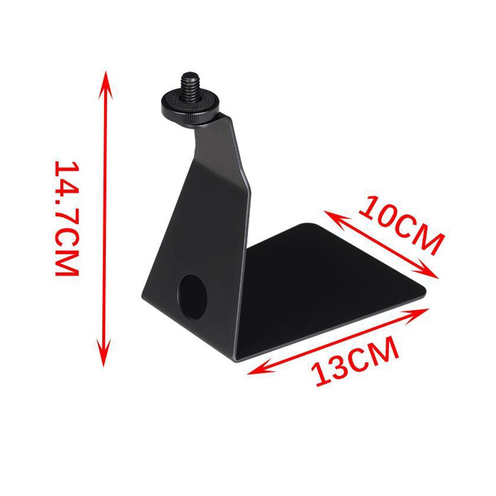 Microphone Shock Mount for 24mm Diameter Condenser Square Mic Black