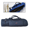 Concert Trumpet Carrying Case Waterproof Oxford Cloth Shoulder Strap Black