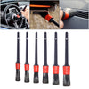 6 Pcs Car Detailing Brush Kit Vehicle Auto Wheel Engine Clean Brush Tools