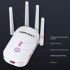 1200Mbps WiFi Repeater Wireless Range Extender Dual Band Signal Booster EU