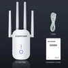 1200Mbps WiFi Repeater Wireless Range Extender Dual Band Signal Booster EU