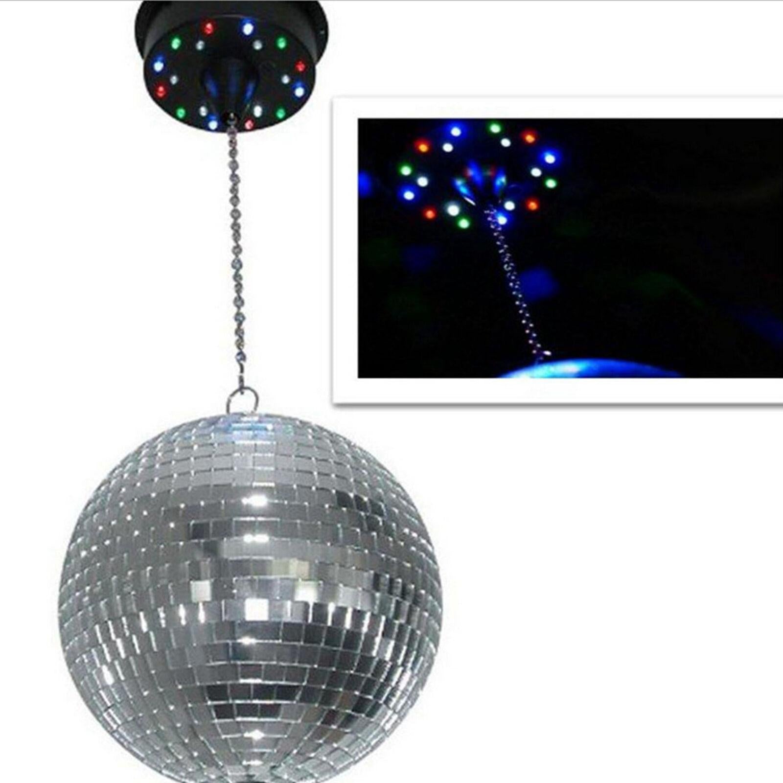 Rotating Mirror Disco Ball Motor Hanging DJ Mirror Reflection Ball Lighting with Ball