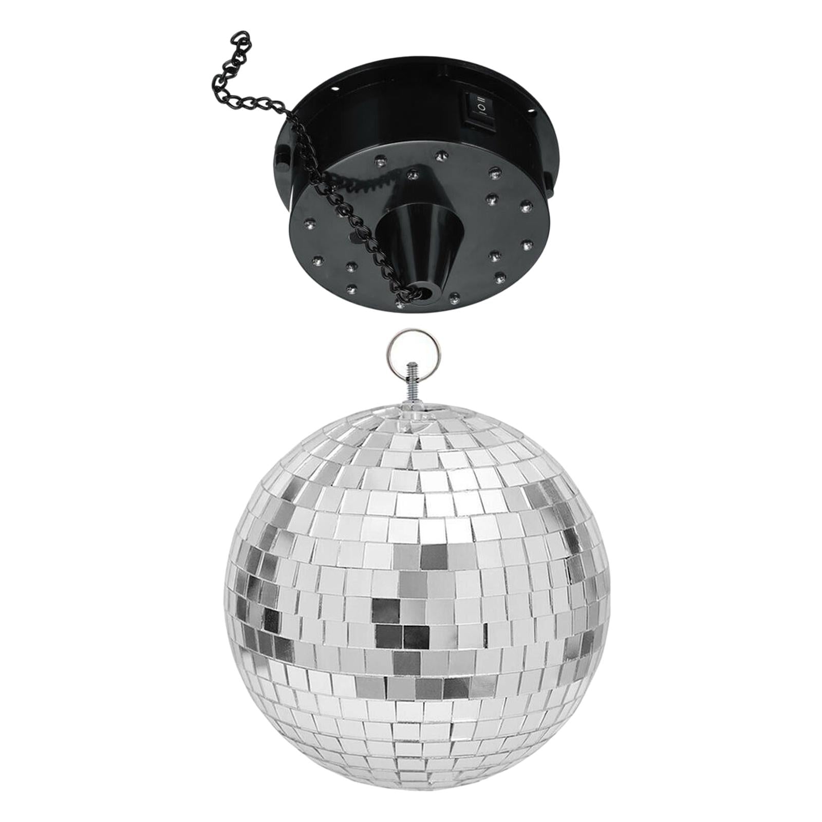 Rotating Mirror Disco Ball Motor Hanging DJ Mirror Reflection Ball Lighting with Ball