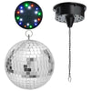 Rotating Mirror Disco Ball Motor Hanging DJ Mirror Reflection Ball Lighting with Ball