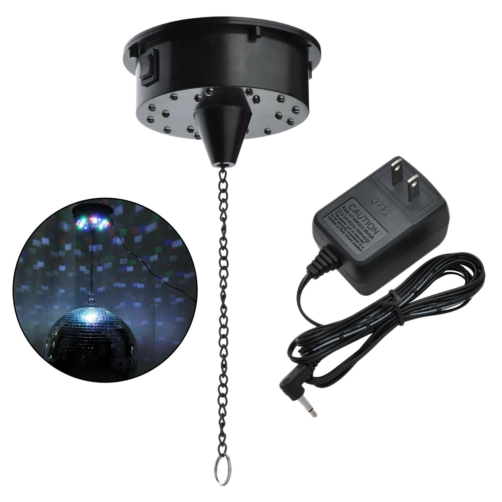 Rotating Mirror Disco Ball Motor Hanging DJ Mirror Reflection Ball Lighting Motor B