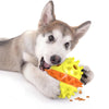 Dog Chew Toys Molar Ball Teething Cleaning Play Toy Yellow orange yellow