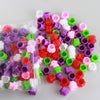 200Pcs Plastic Honeycomb Pigment Holder Tattoo Ink Cups Pink