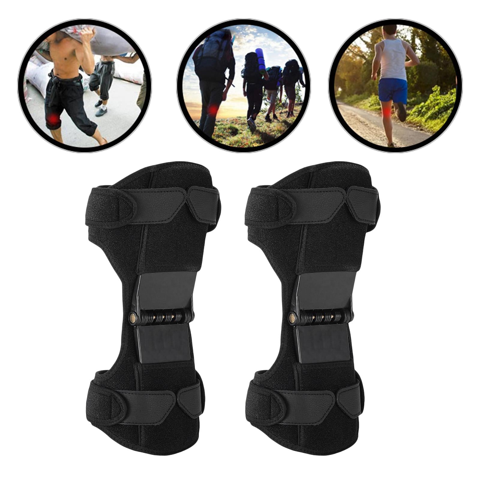 Support Brace Knee Pads Booster Sport Power Spring Force1 Set 2 Pcs