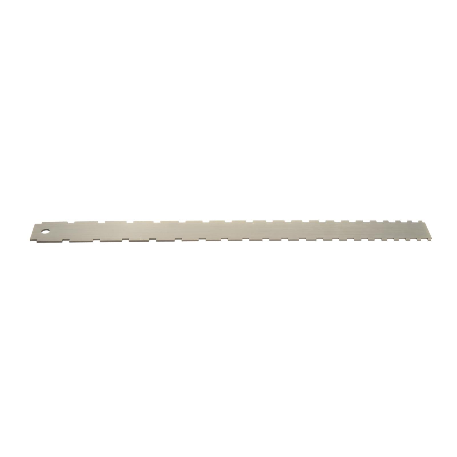 NOTCHED STRAIGHT EDGE for Electric Bass Guitar Neck Tool 16.5" Bronze