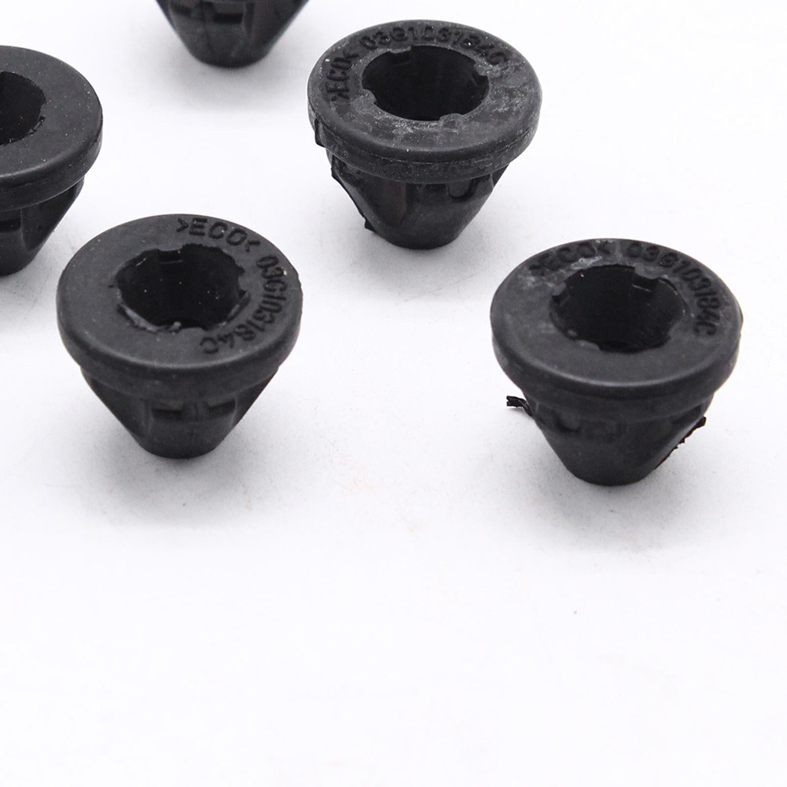 5Pcs Car Engine Cover Grommets Sockets Washer Trim Durable 03G 103 184