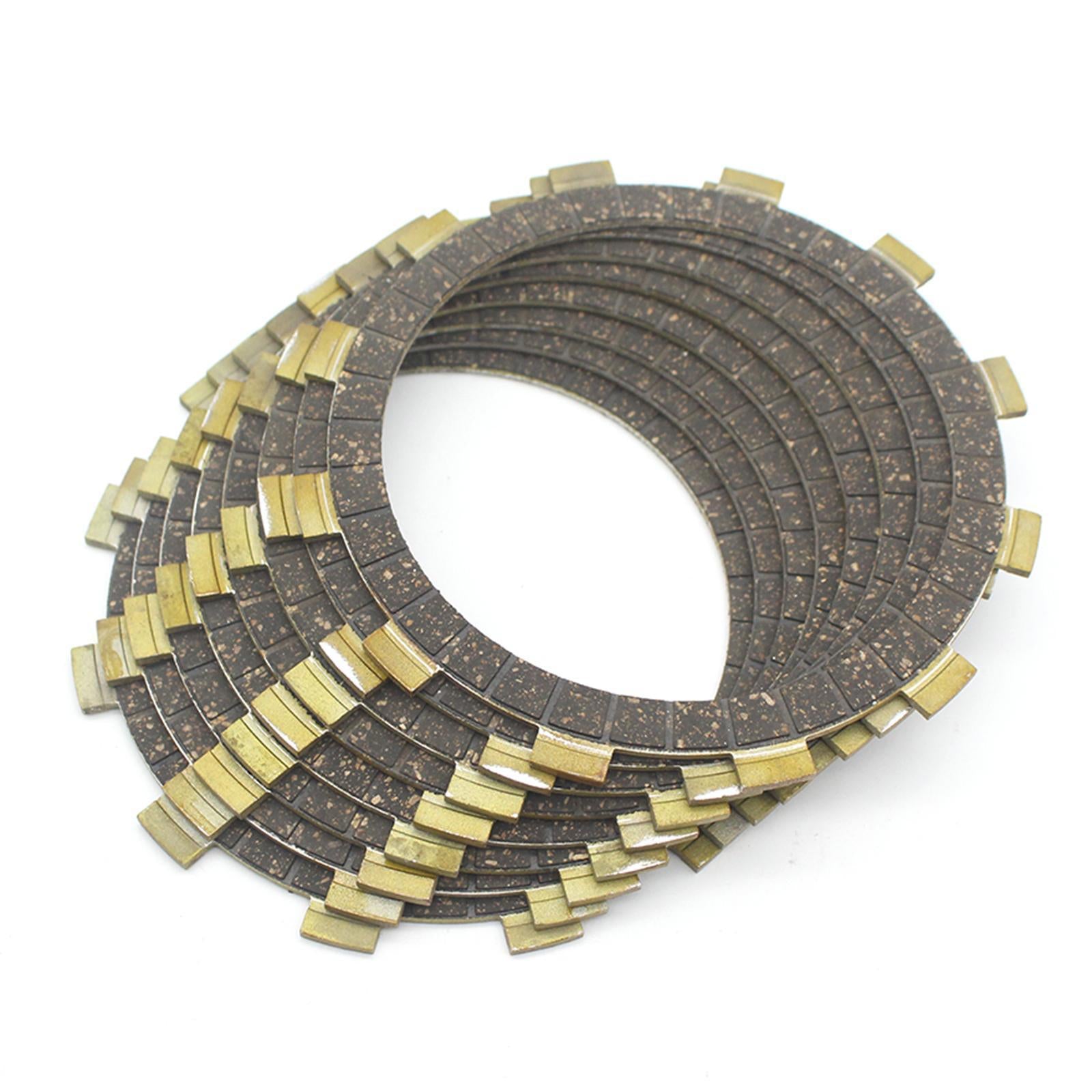 Motorcycle Clutch Friction Plates for Yamaha XJR400 FJ600 XZ550RK Cork 8 PCS