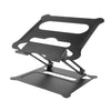 Desk Laptop Stand Adjustable Foldable Aluminum Tablet Notebook Riser Black