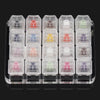 20 Keys Clear Translucent Keycaps Mechanical Keyboard Switch Tester Sampler