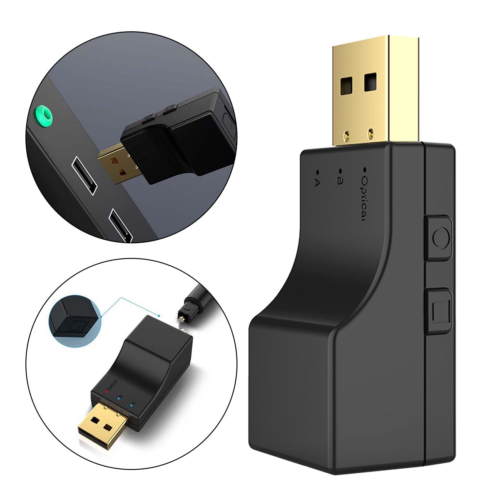 USB Bluetooth Transmitter Wireless Dual Link for Switch TV PC Home Computer