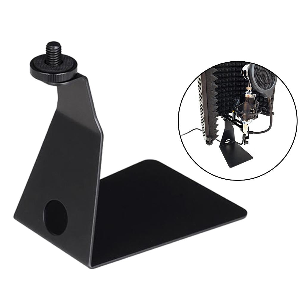 Universal Desktop Microphone Stand Table Stand Mounts for Broadcast Podcast