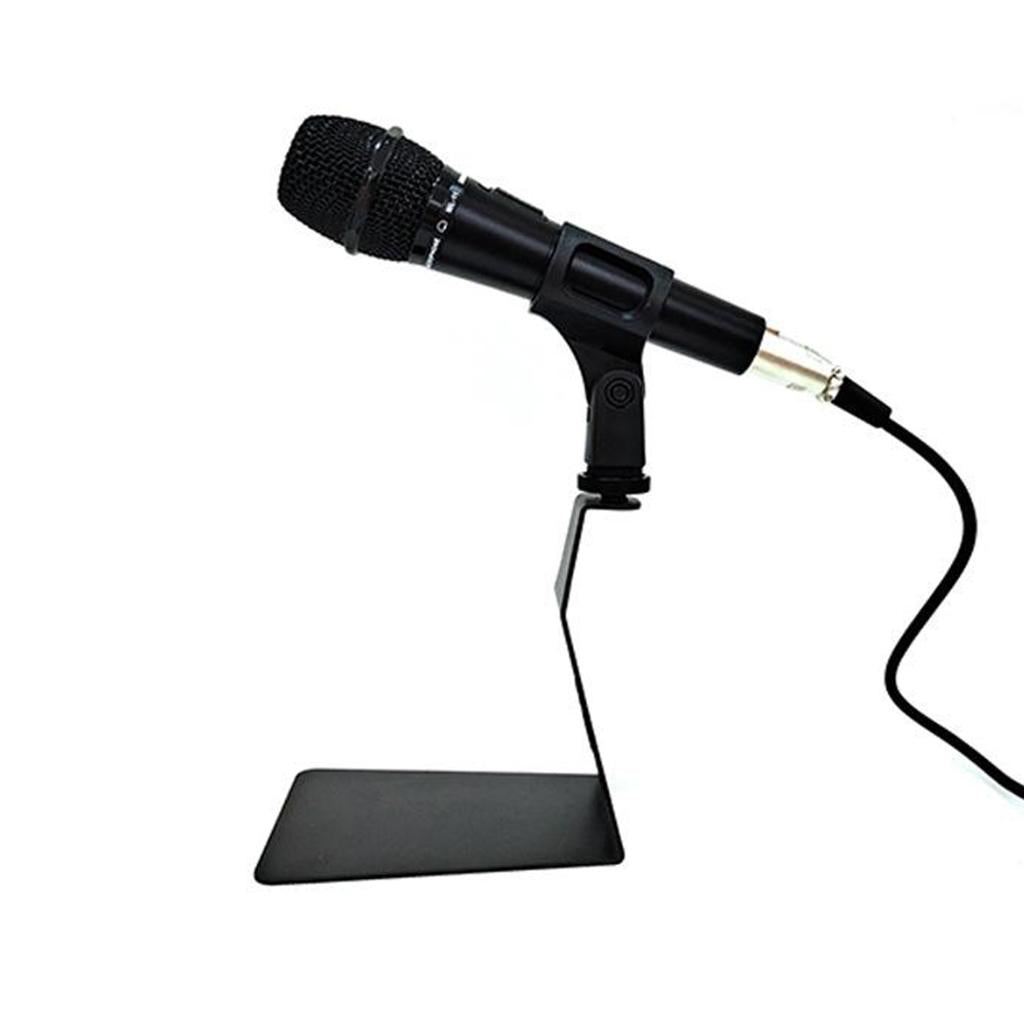 Universal Desktop Microphone Stand Table Stand Mounts for Broadcast Podcast