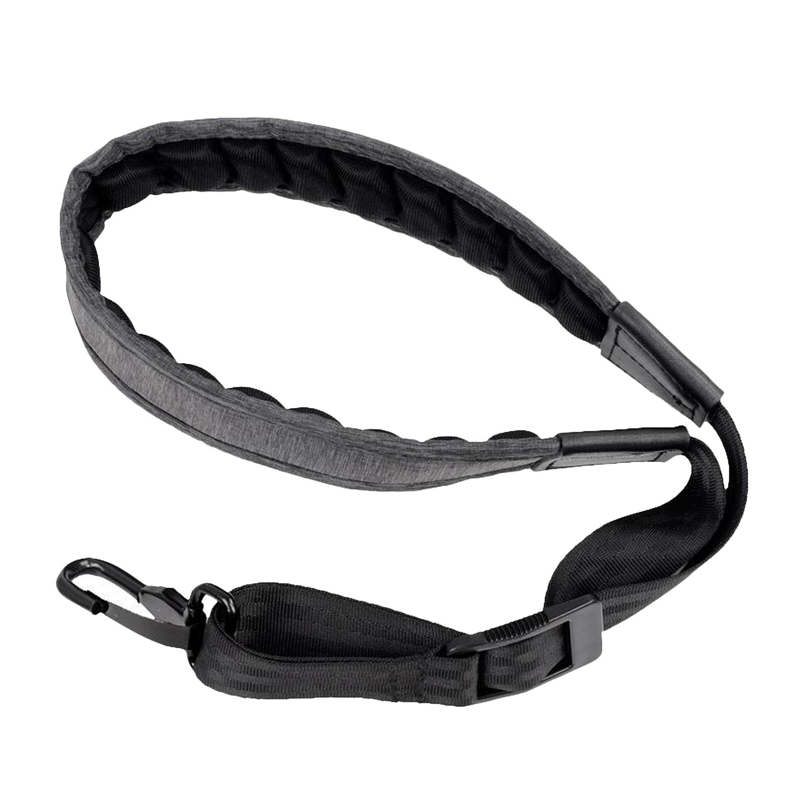 Saxophone Neck Strap Oxford Cloth Padded for Alto Tenor Baritone Soprano Dark Grey