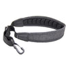 Saxophone Neck Strap Oxford Cloth Padded for Alto Tenor Baritone Soprano Dark Grey