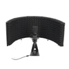 Foldable Microphone Isolation Shield Studio Recording Isolation Shield Panel