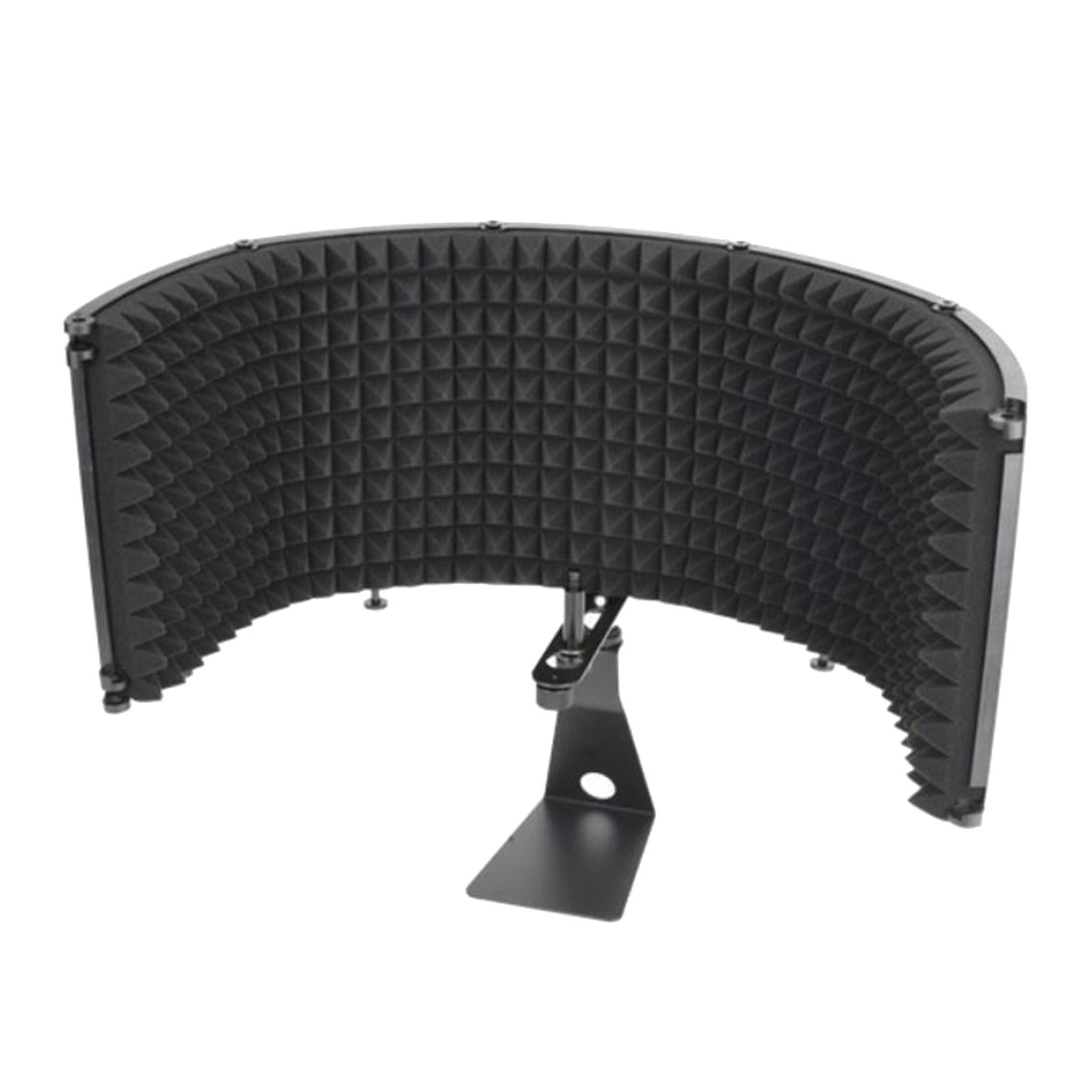 Foldable Microphone Isolation Shield Studio Recording Isolation Shield Panel