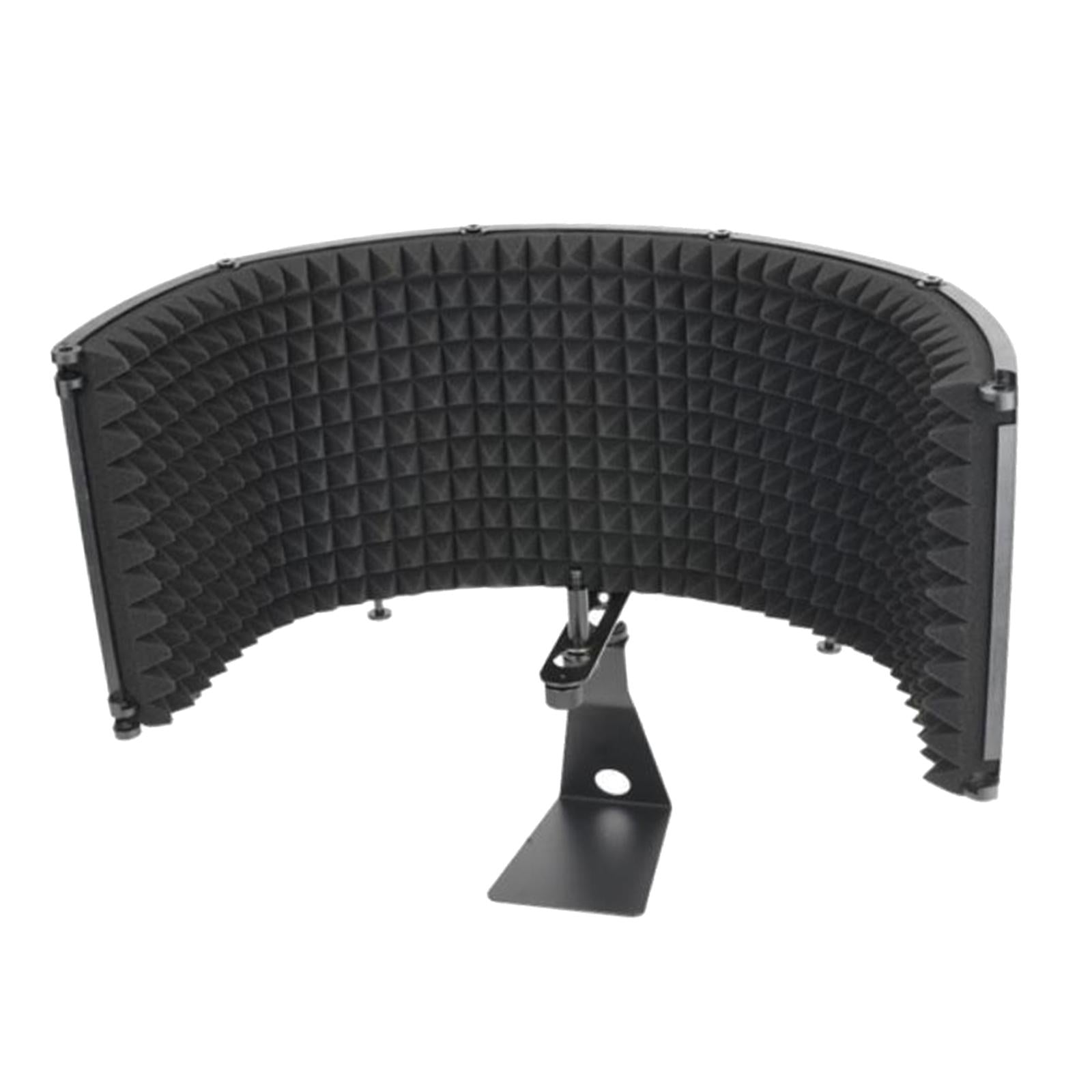 Foldable Microphone Isolation Shield Studio Recording Isolation Shield Panel