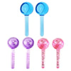 2Pc Cooling Ice Globe Ball Massage Tool Tighten Skin Reduce Puffiness Purple