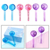 2Pc Cooling Ice Globe Ball Massage Tool Tighten Skin Reduce Puffiness Purple